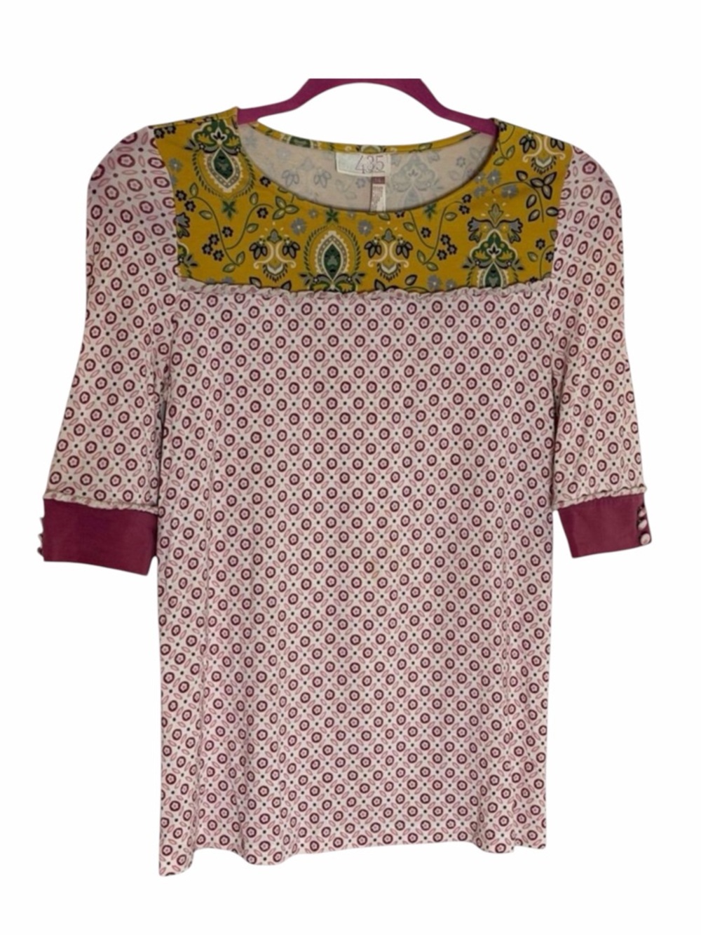 435 By Matilda Jane Boho Knit Blouse Top Girls Paisley Floral Geo 14 bv